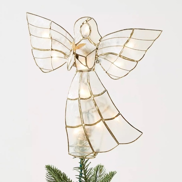 Anthropologie Illuminated Angel Tree Topper - Picture 4 of 17